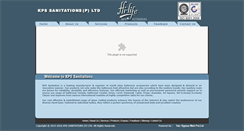 Desktop Screenshot of kpssanitation.com